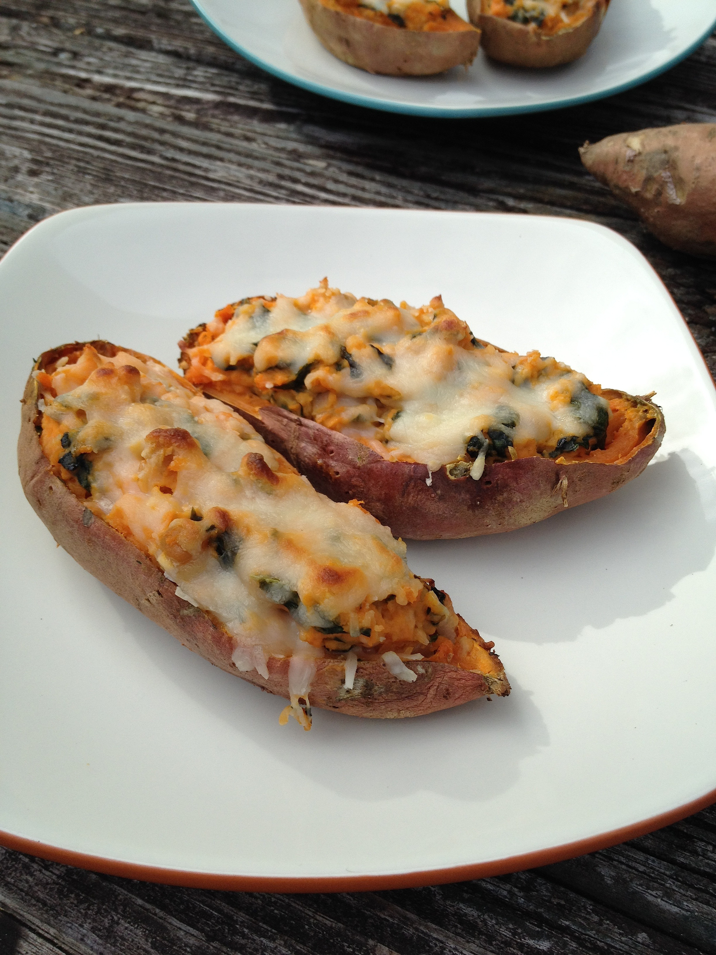 Healthy Baked Potato
 healthy twice baked sweet potatoes