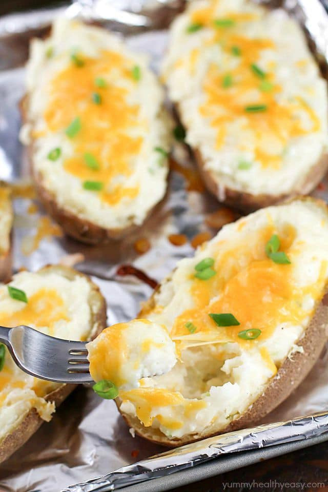 Healthy Baked Potato
 Healthy Twice Baked Potatoes Yummy Healthy Easy