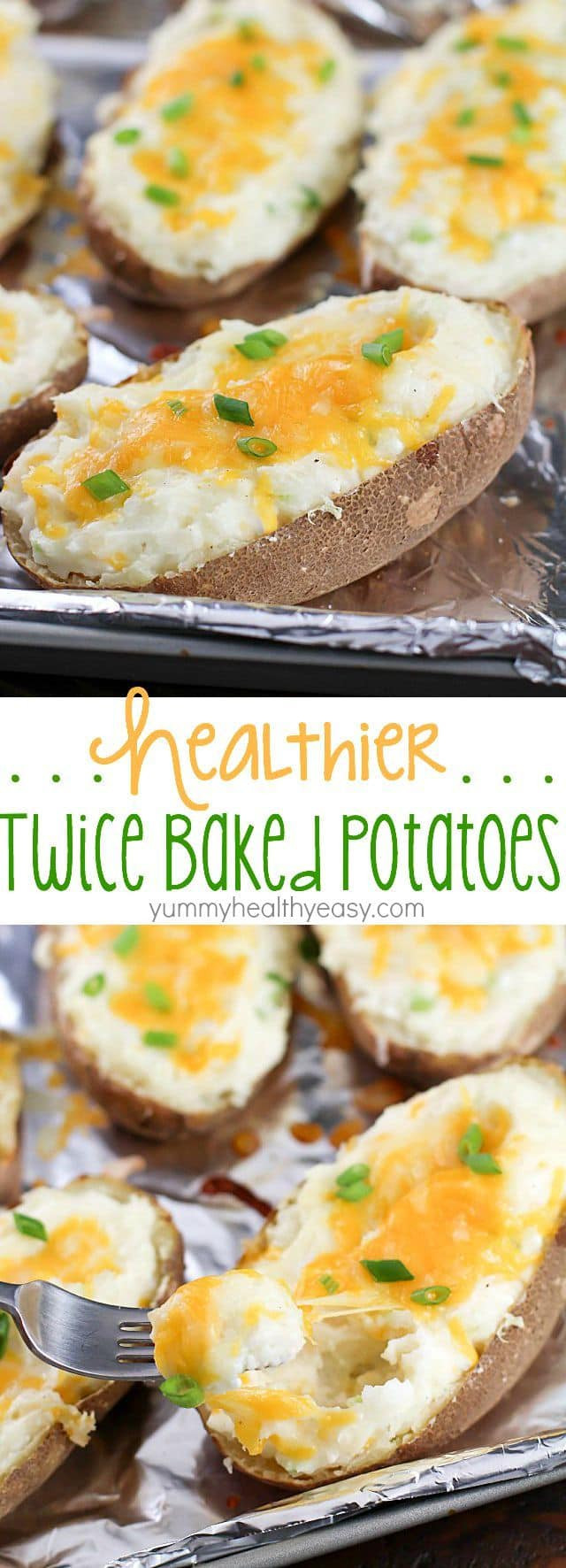 Healthy Baked Potato
 Healthy Twice Baked Potatoes Yummy Healthy Easy