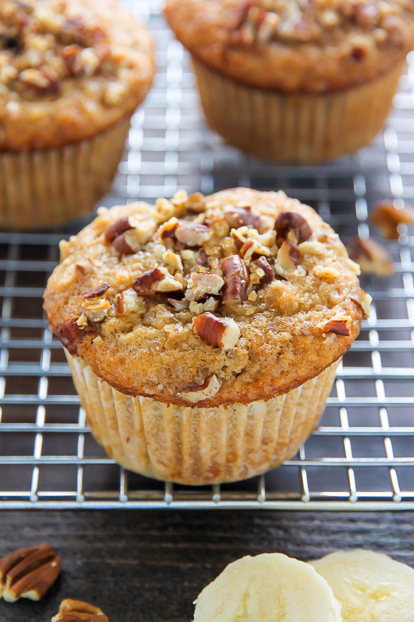 Healthy Banana Bread Muffins
 Healthy Banana Bread Granola Muffins Baker by Nature