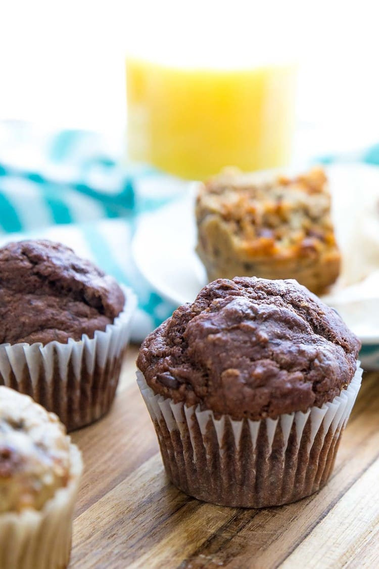 Healthy Banana Bread Muffins
 Healthy Banana Bread Muffins Made 2 Ways Peanut Butter