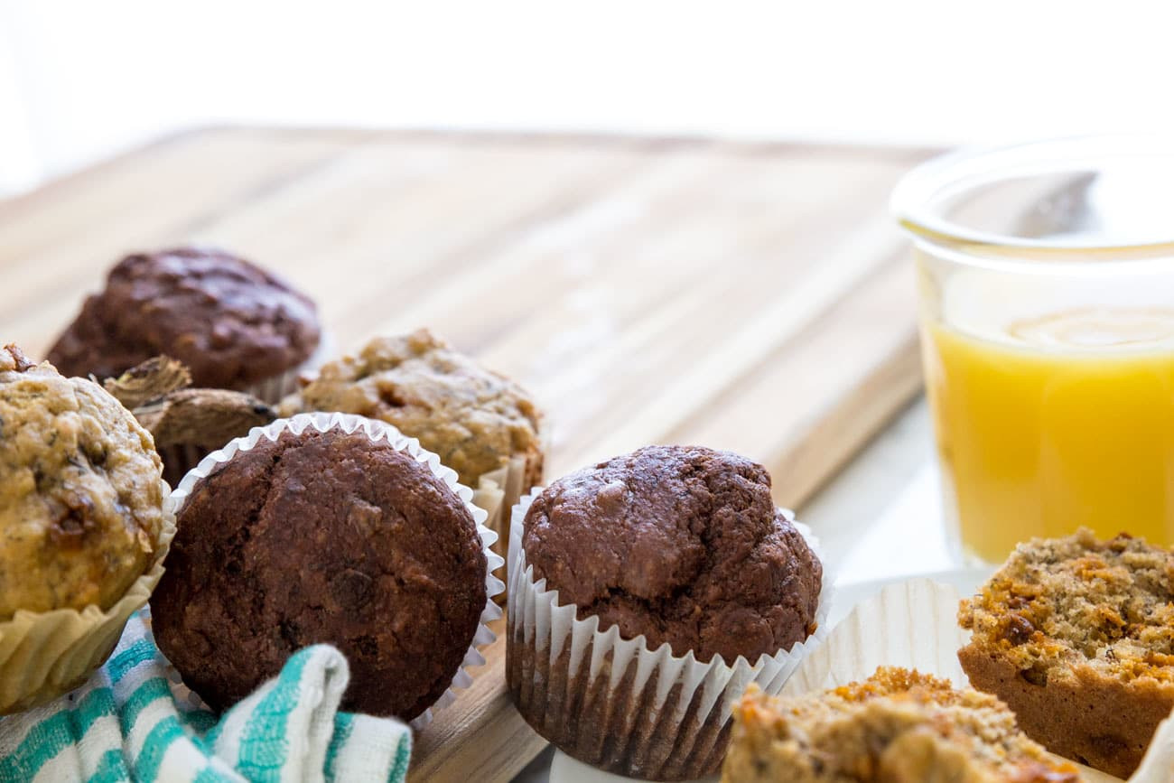 Healthy Banana Bread Muffins
 Healthy Banana Bread Muffins Made 2 Ways Peanut Butter