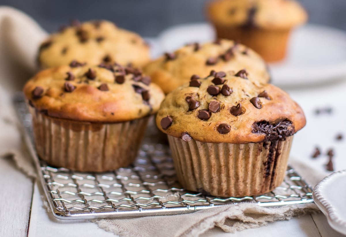 Healthy Banana Chocolate Chip Muffins
 Healthy Banana Chocolate Chip Muffins Gluten Free