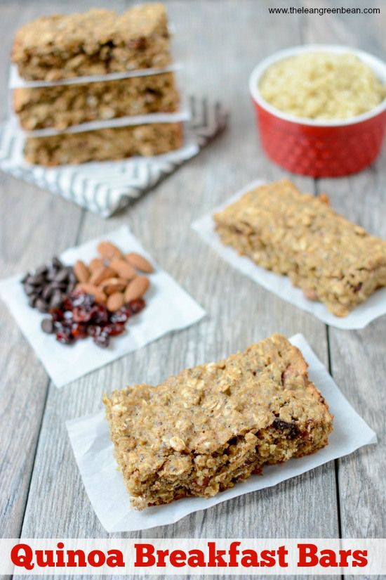 Healthy Breakfast Bar Recipe
 Quinoa Breakfast Bars Recipe