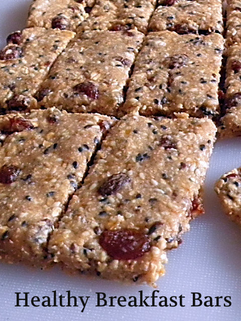 Healthy Breakfast Bar Recipe
 TREAT & TRICK HEALTHY BREAKFAST BARS