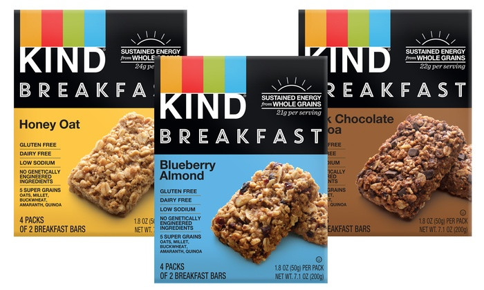 Healthy Breakfast Bar
 KIND Healthy Grains Breakfast Bars 32 Count