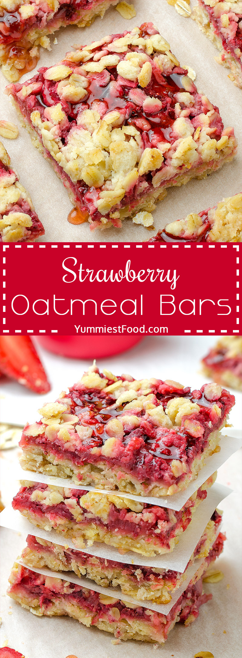 Healthy Breakfast Bars Recipe
 Healthy Breakfast Strawberry Oatmeal Bars Recipe from