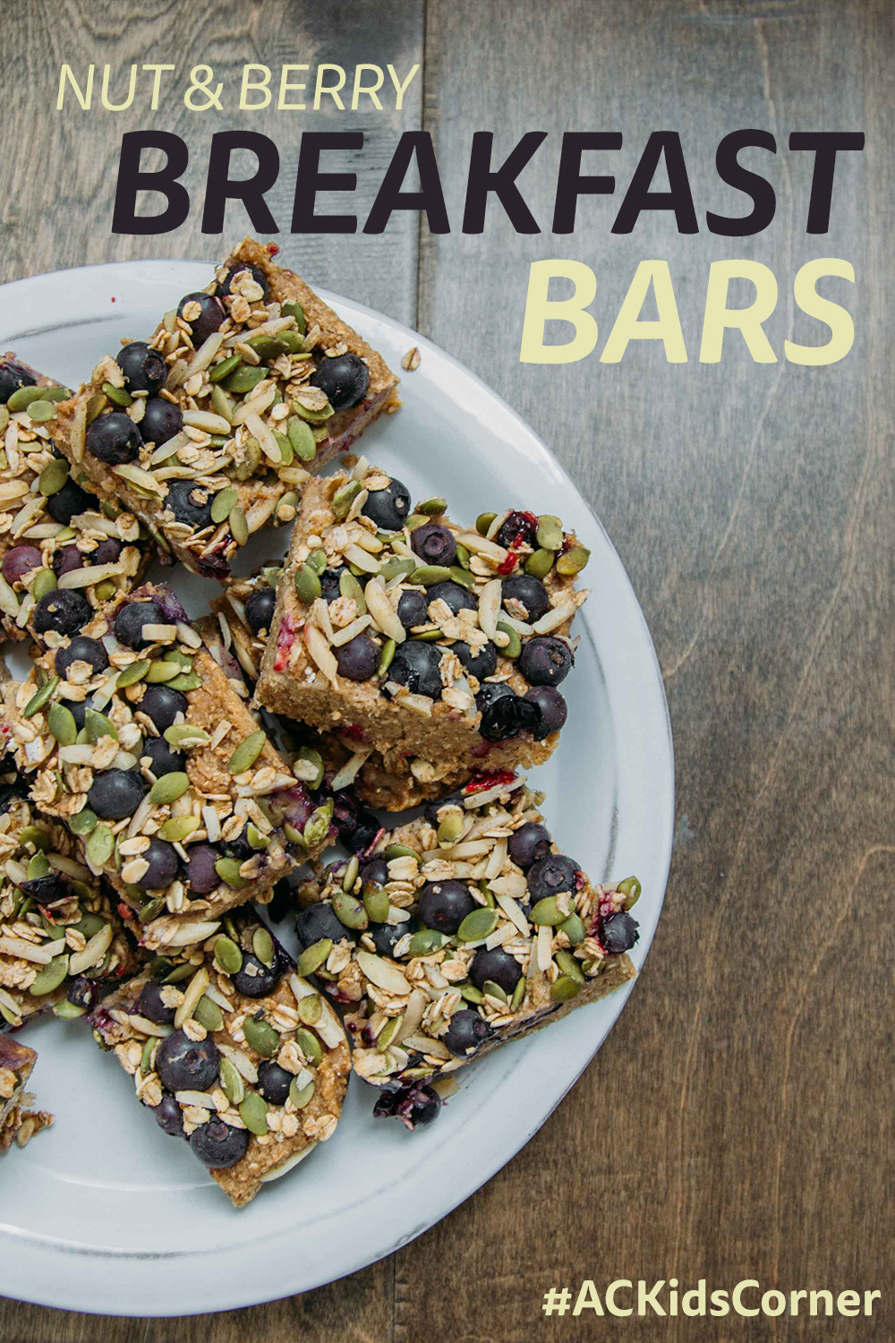 Healthy Breakfast Bars Recipe
 Nut & Berry Breakfast Bars