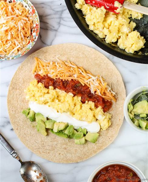Healthy Breakfast Burrito
 Healthy breakfast recipes 6 easy ideas to start your