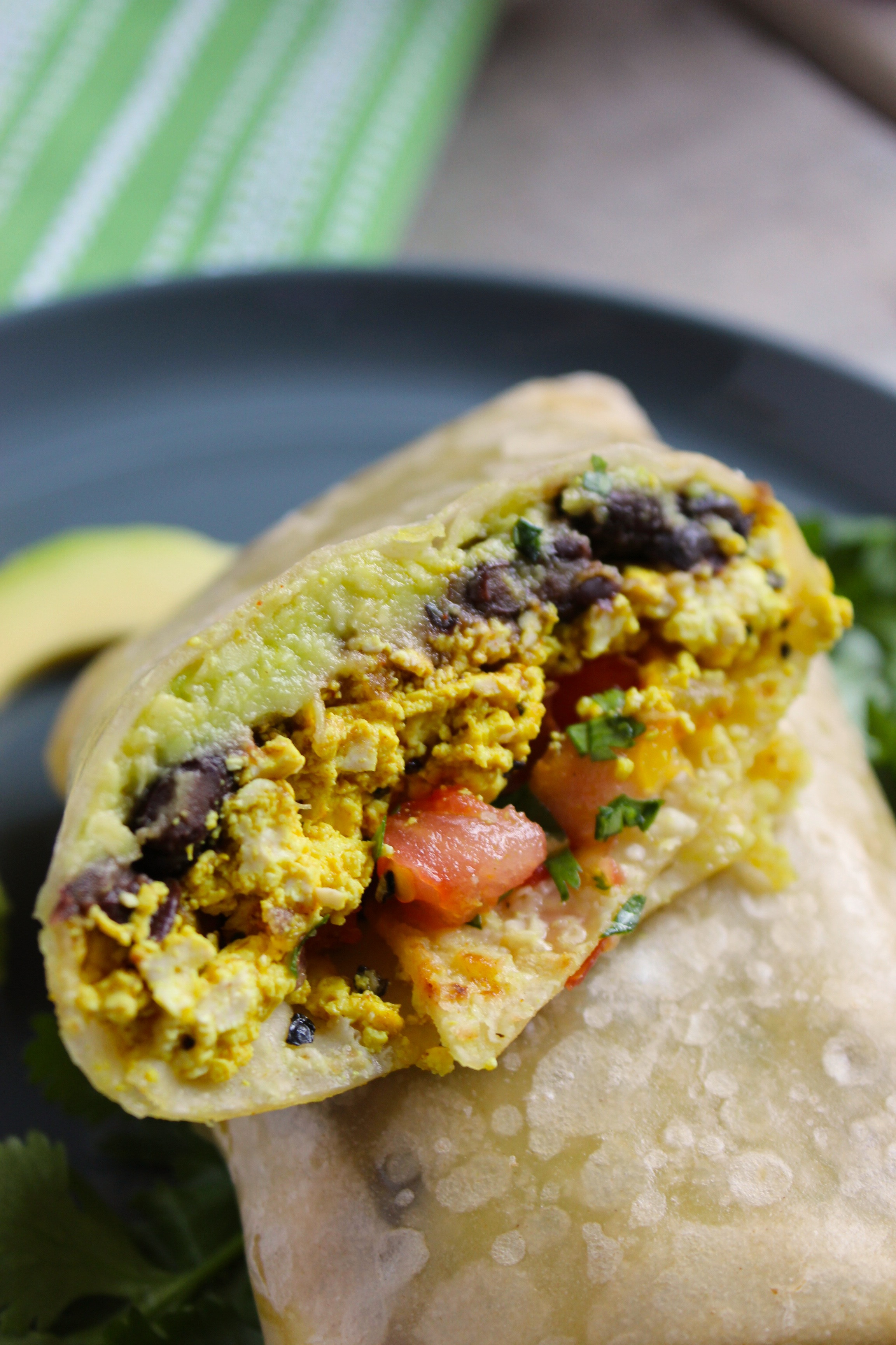 Healthy Breakfast Burrito
 Healthy Tofu Breakfast Burritos The Fitchen