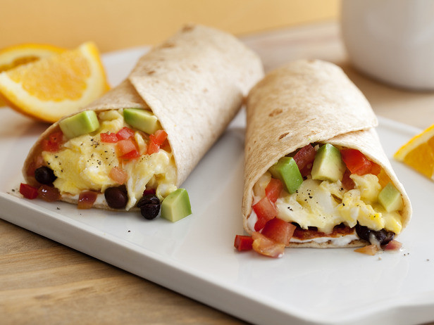 Healthy Breakfast Burrito
 The Domestic Curator The Go Breakfast Burrito