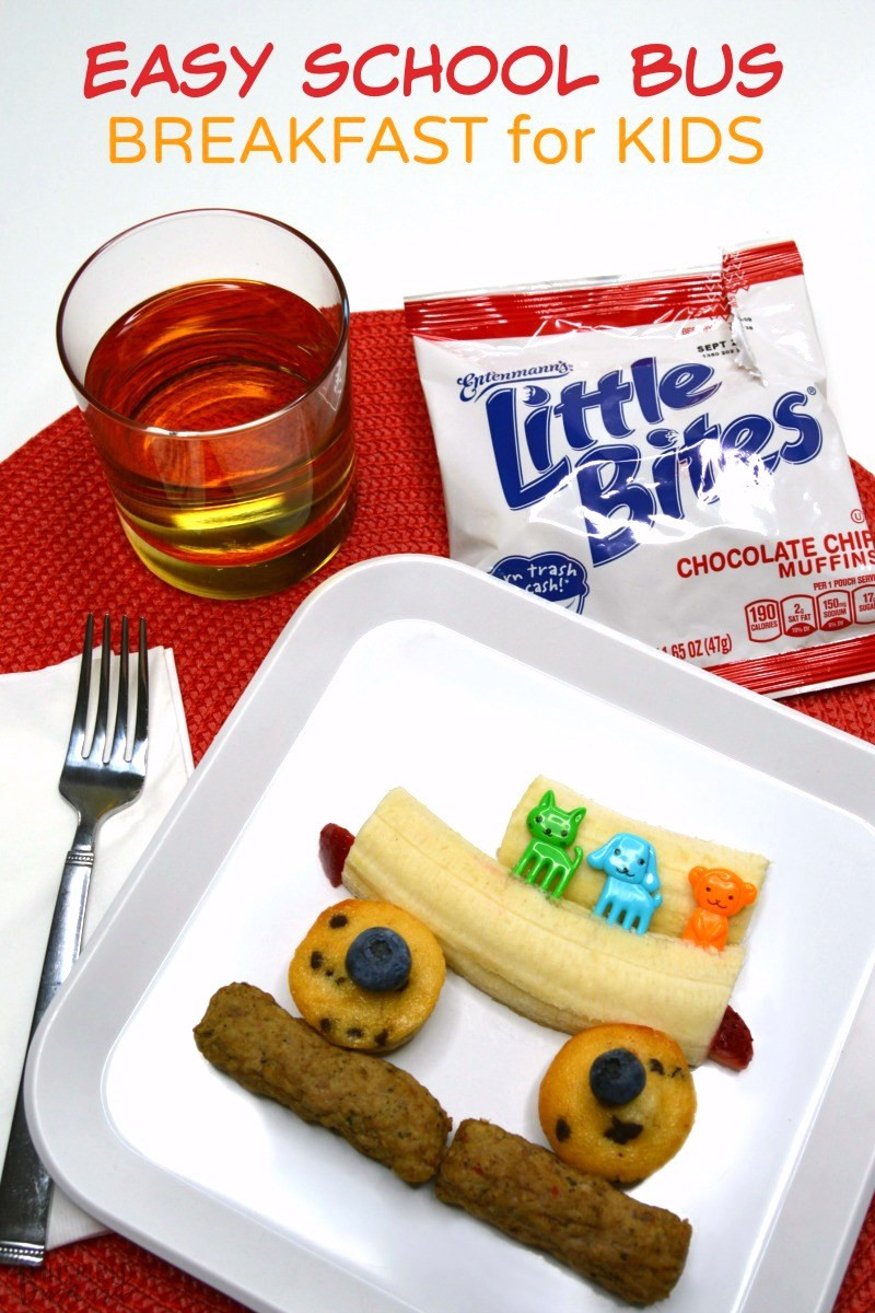 Healthy Breakfast For Kids Before School
 A Kids Bus Themed Before School Breakfast