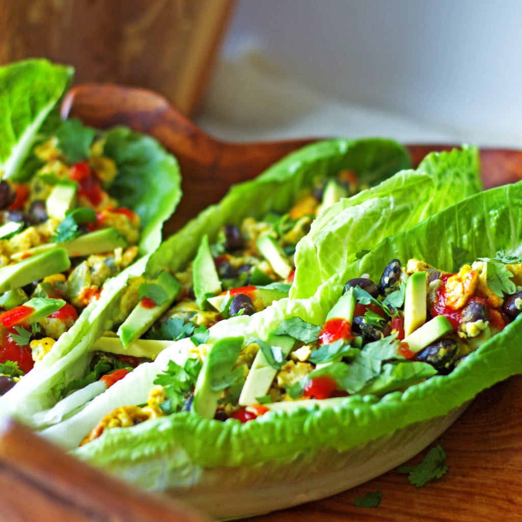 Healthy Breakfast Wraps
 Southwest Scramble Lettuce Wraps Healthy Gluten Free