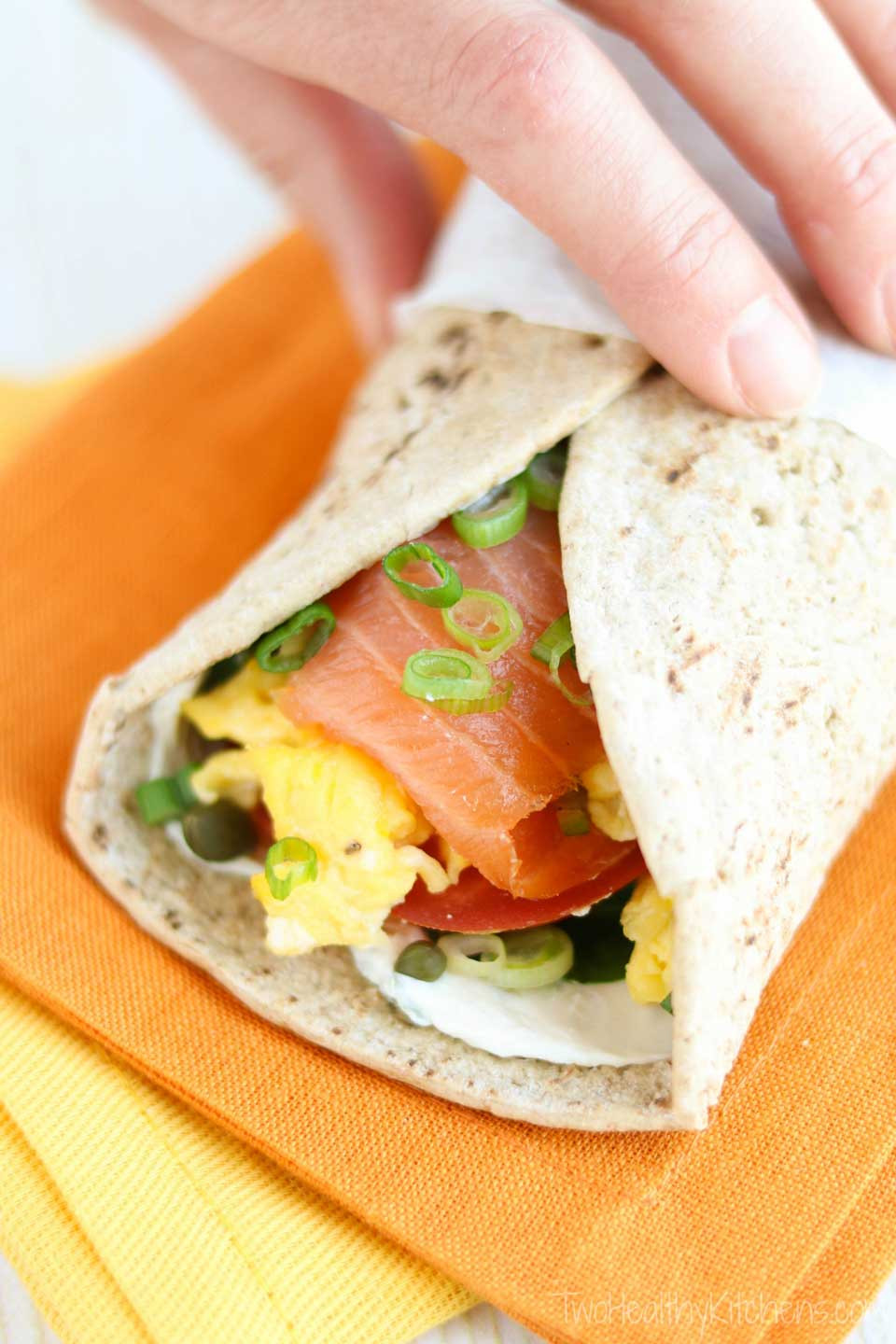 Healthy Breakfast Wraps
 Easy Smoked Salmon Breakfast Wrap Two Healthy Kitchens