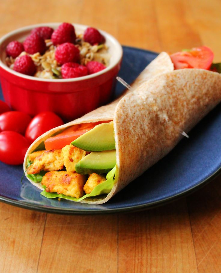 Healthy Breakfast Wraps
 Scrambled Tofu Breakfast Wrap Recipe