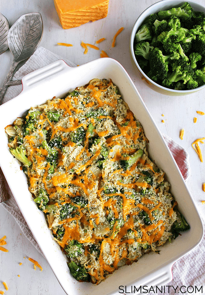 Healthy Broccoli Casserole
 Healthy Broccoli Chicken Casserole Slim Sanity