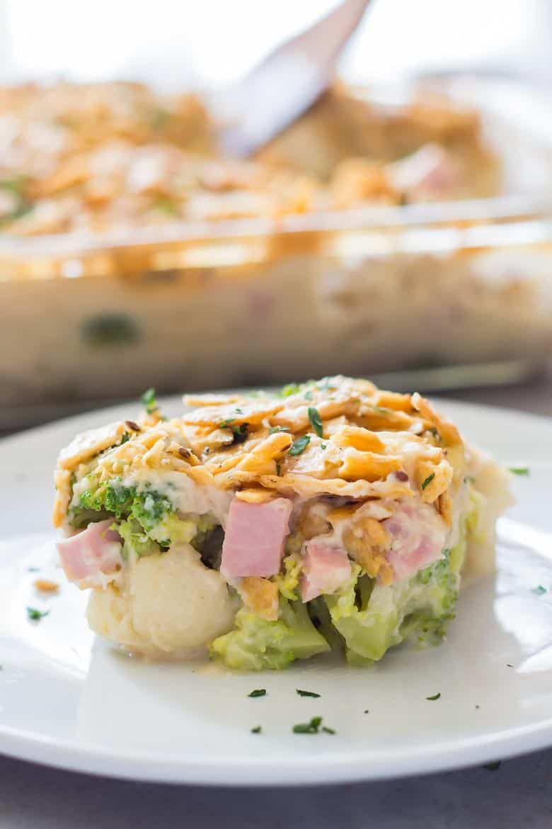 Healthy Broccoli Casserole
 Healthy Broccoli Casserole Recipe with Ham • LeelaLicious