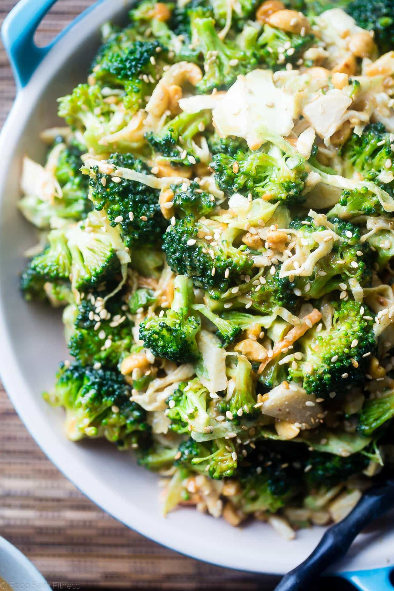 Healthy Broccoli Salad
 Asian Healthy Broccoli Salad
