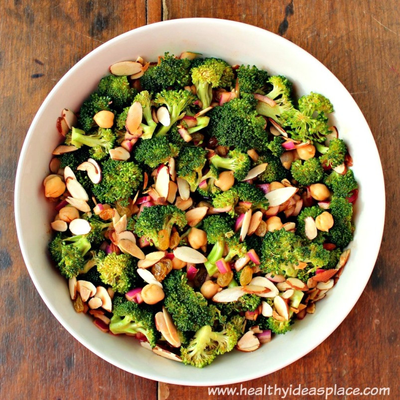 Healthy Broccoli Salad Recipe
 Broccoli Salad Healthy Ideas Place