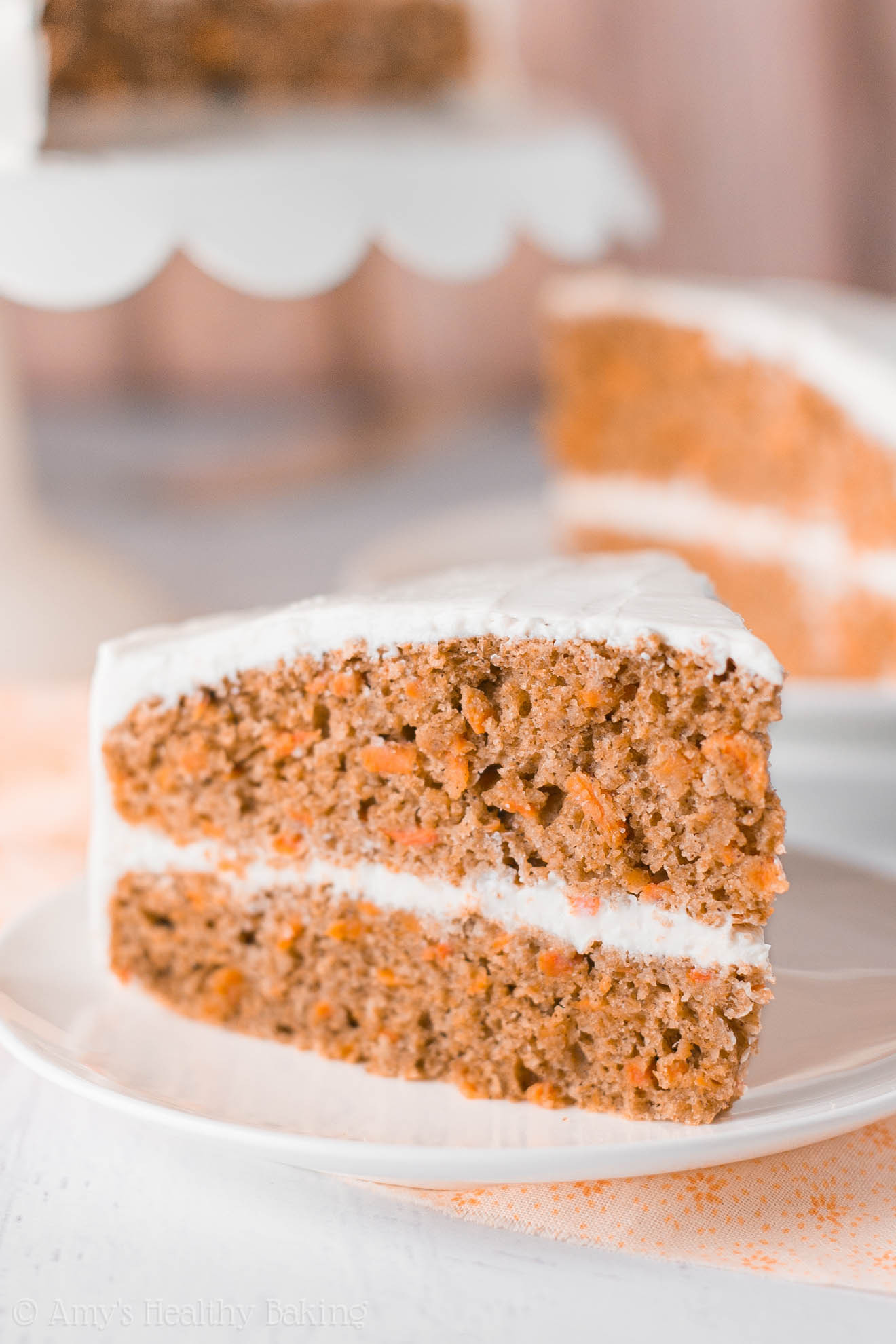 Healthy Carrot Cake
 The Ultimate Healthy Carrot Cake