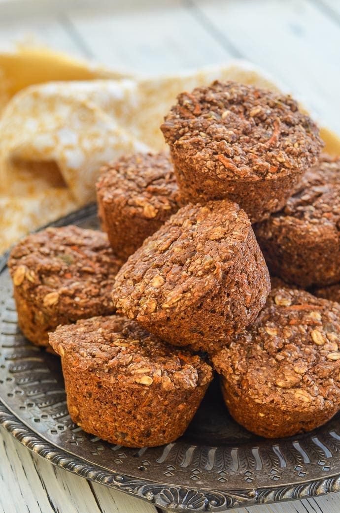 Healthy Carrot Muffins
 Healthy Carrot Muffins Oil Free & Whole Grain A