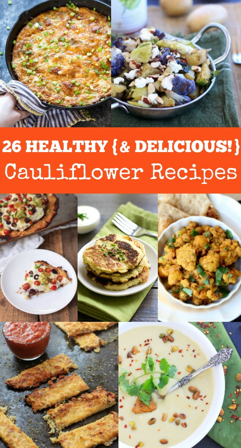 Healthy Cauliflower Recipes
 26 Creative Healthy Cauliflower Recipes Cauliflower