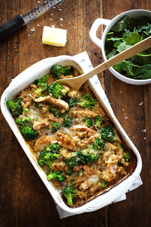 Healthy Chicken Broccoli Casserole
 Creamy Chicken Quinoa and Broccoli Casserole Recipe