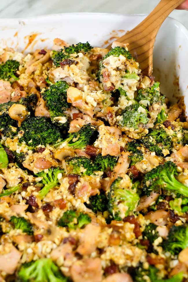 Healthy Chicken Broccoli Rice Casserole
 Healthy Chicken and Broccoli Casserole Paleo Whole30