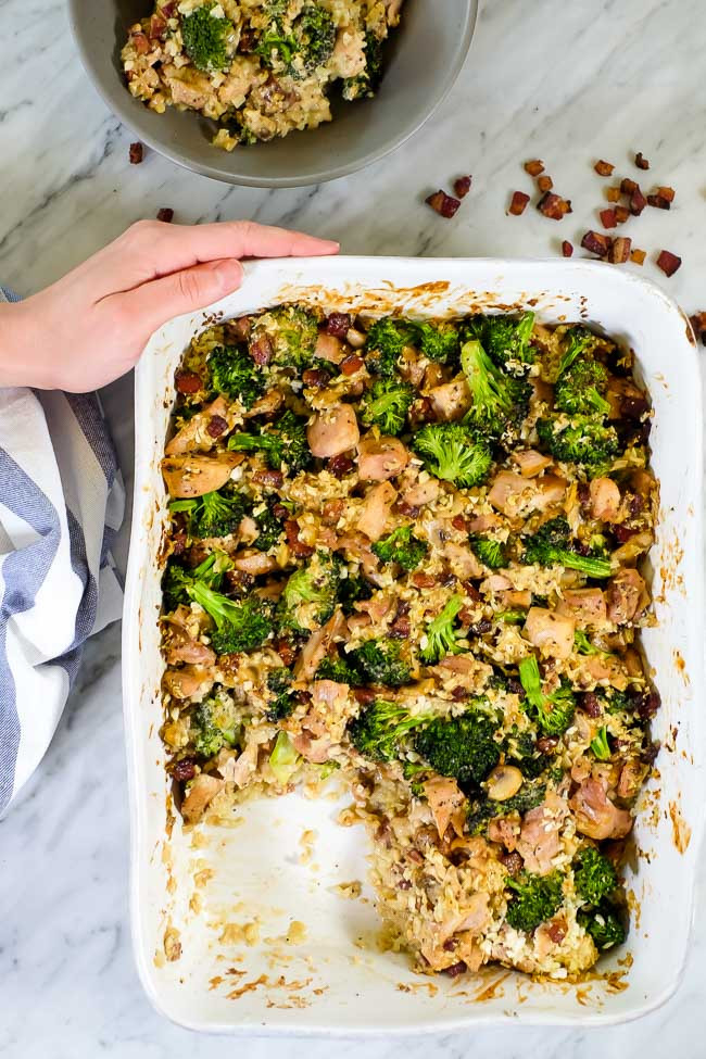 Healthy Chicken Casserole
 Healthy Chicken and Broccoli Casserole Paleo Whole30