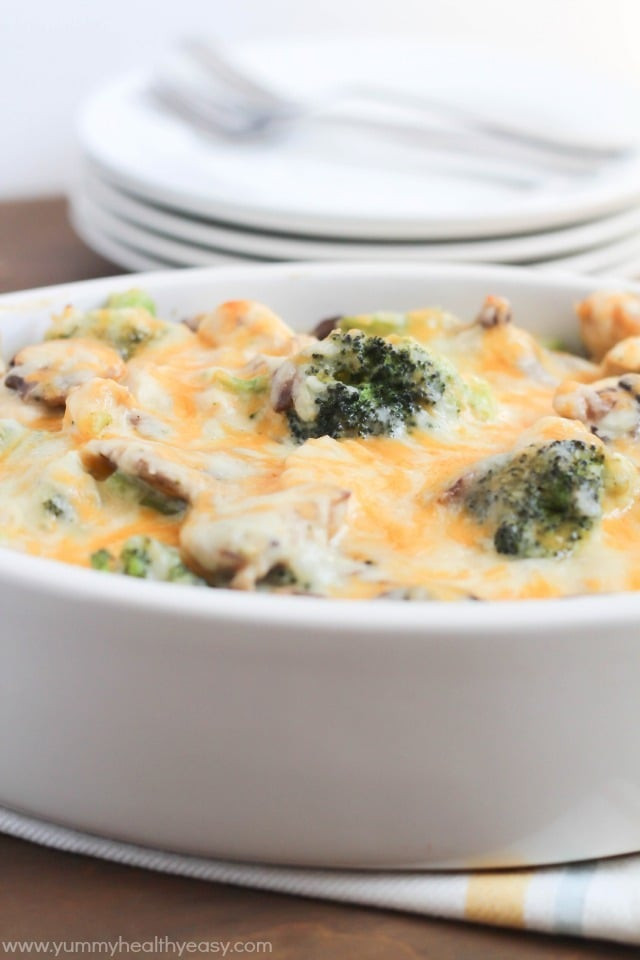 Healthy Chicken Casserole
 Skinny Chicken & Broccoli Casserole Yummy Healthy Easy