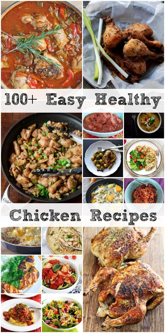 Healthy Chicken Recipes For Dinner
 100 Easy Healthy Back To School Chicken Recipes