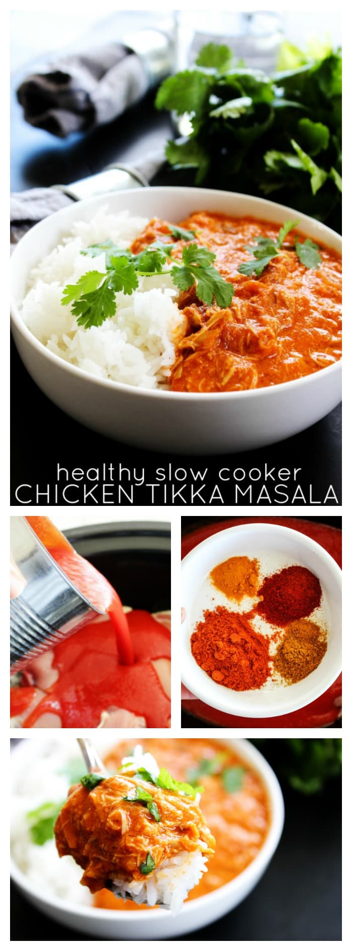Healthy Chicken Slow Cooker Recipes
 Healthy Slow Cooker Chicken Tikka Masala A Dash of Sanity