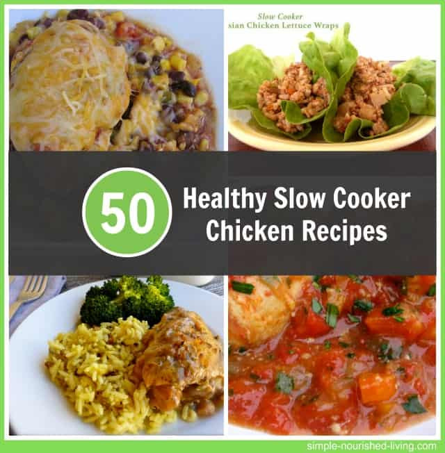 Healthy Chicken Slow Cooker Recipes
 Healthy Slow Cooker Chicken Recipes for Weight Watchers