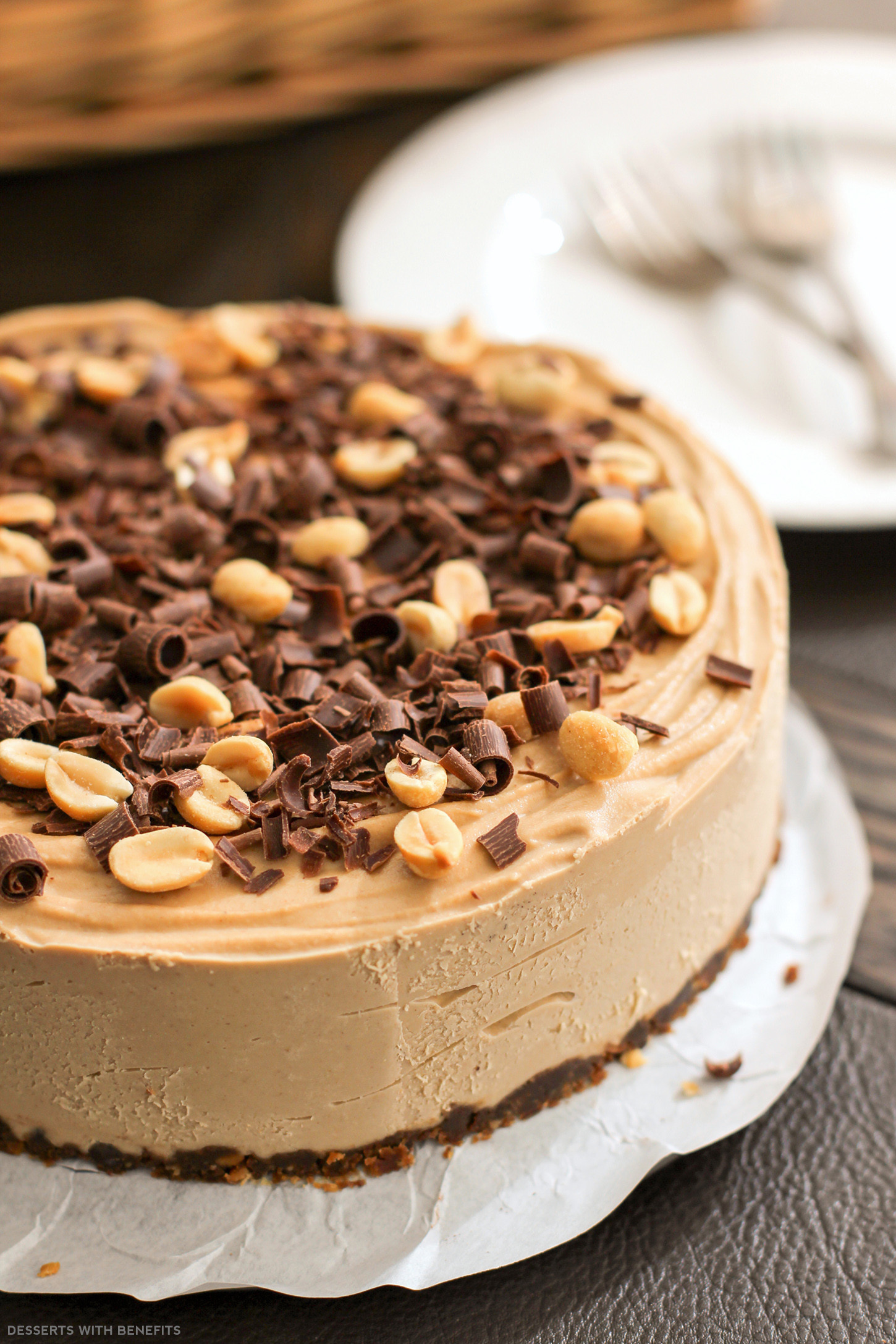 Healthy Chocolate Desserts
 Healthy Chocolate Peanut Butter Raw Cheesecake