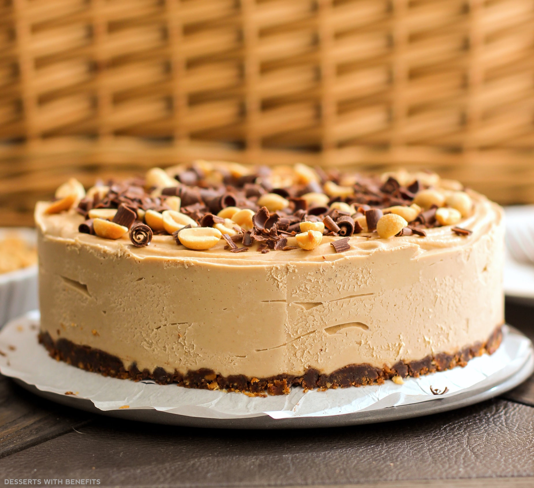 Healthy Chocolate Desserts
 Healthy Chocolate Peanut Butter Raw Cheesecake