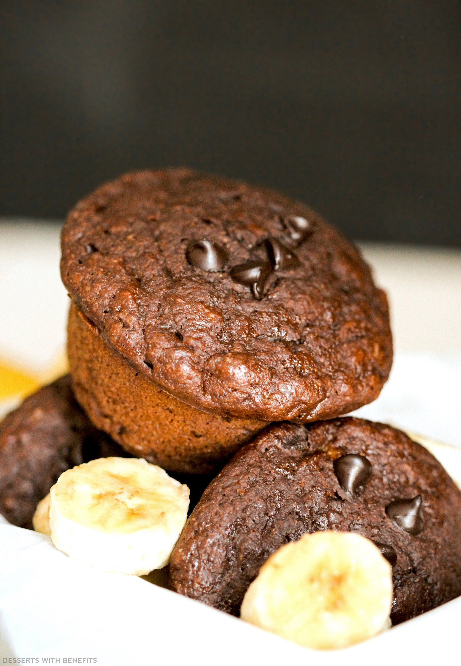 Healthy Chocolate Muffins
 Healthy Chocolate Banana Muffins refined sugar free low