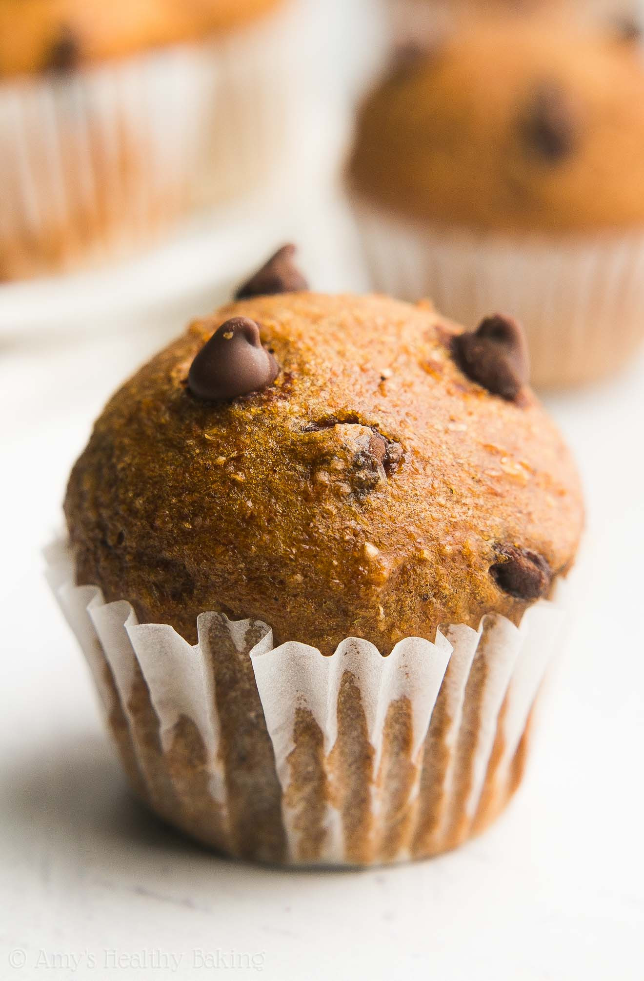 Healthy Chocolate Muffins
 Chocolate Chip Gingerbread Mini Muffins