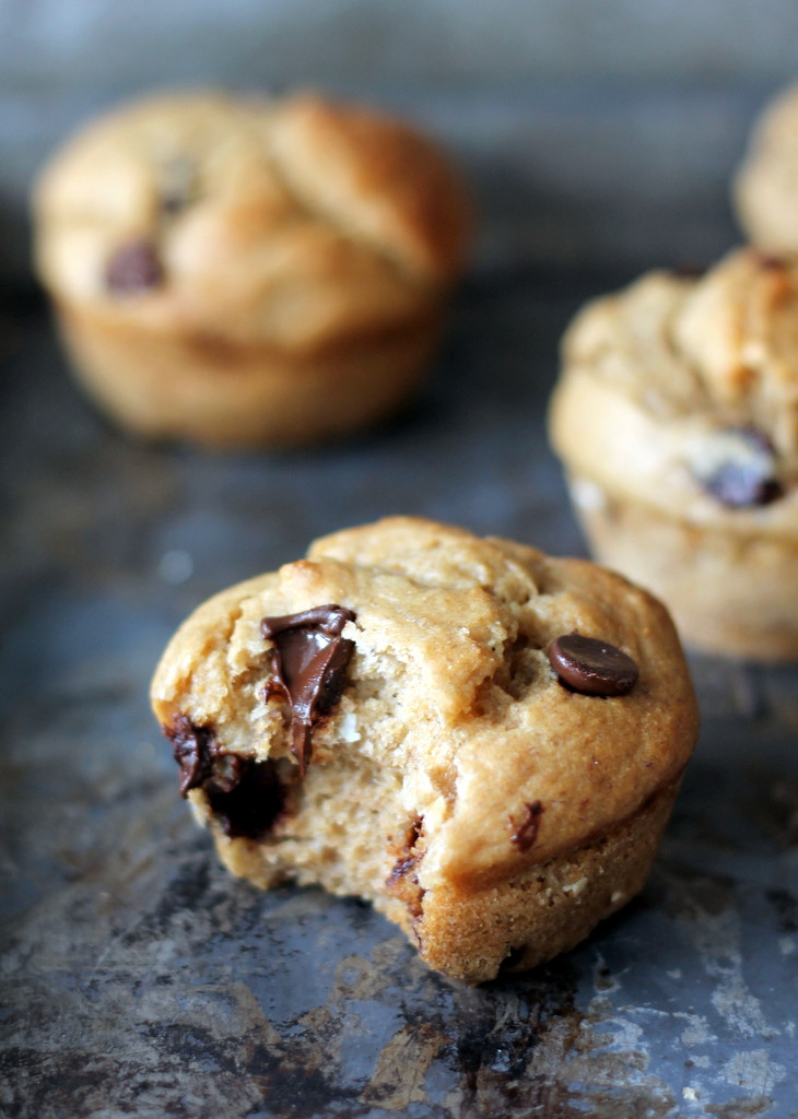 Healthy Chocolate Muffins
 Skinny Banana Chocolate Chip Muffins