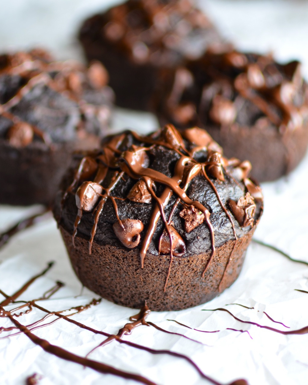 Healthy Chocolate Muffins
 Yammie s Noshery Healthy 100 Calorie Double Fudge Banana