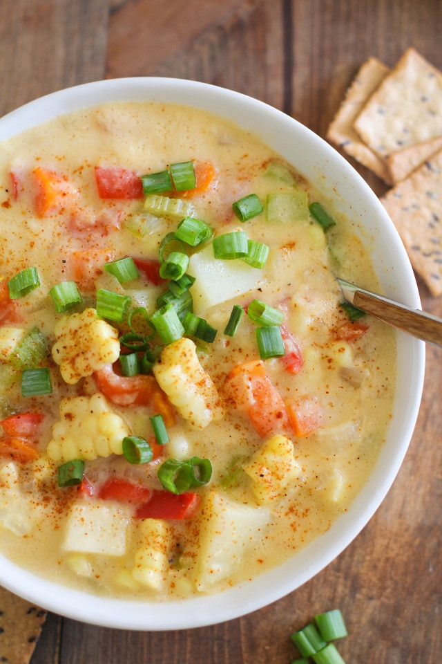 Healthy Corn Chowder
 Vegan Corn Chowder The Roasted Root