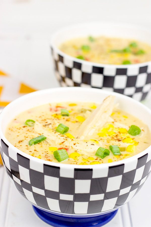 Healthy Corn Chowder
 Healthy Chicken Corn Chowder