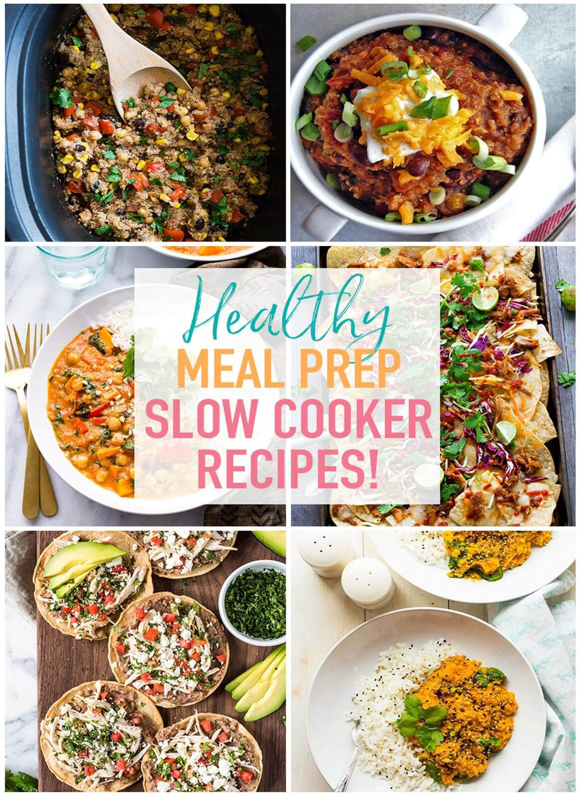 Healthy Crockpot Dinners
 15 Healthy Slow Cooker Recipes for Meal Prep The Girl on
