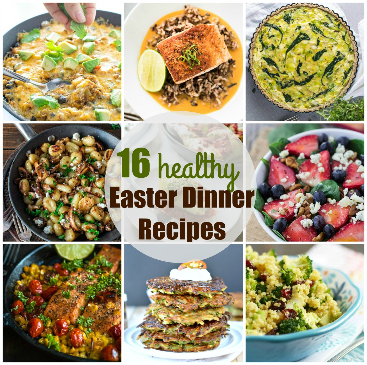 Healthy Dinner Ideas Pinterest
 Easter dinner recipes 16 Healthy easter recipes