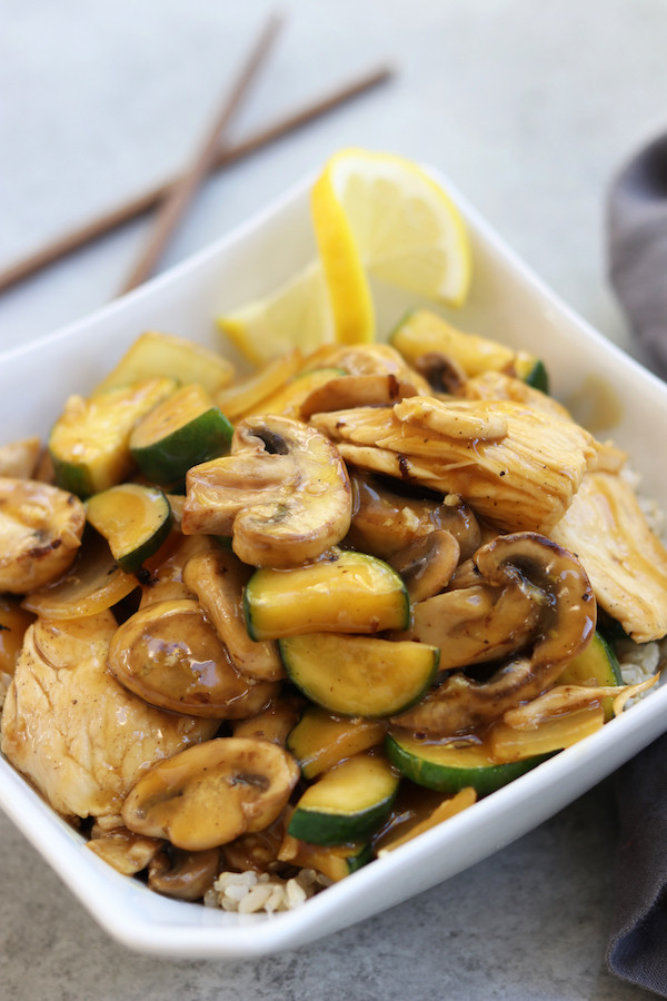 Healthy Dinner Ideas Pinterest
 Lemon Chicken Stir Fry The Fed Up Foo