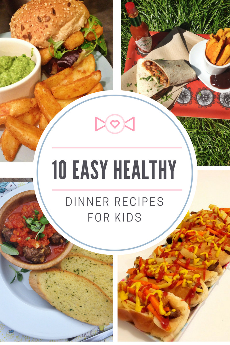 Healthy Dinner Ideas Pinterest
 10 easy healthy dinner recipes for kids