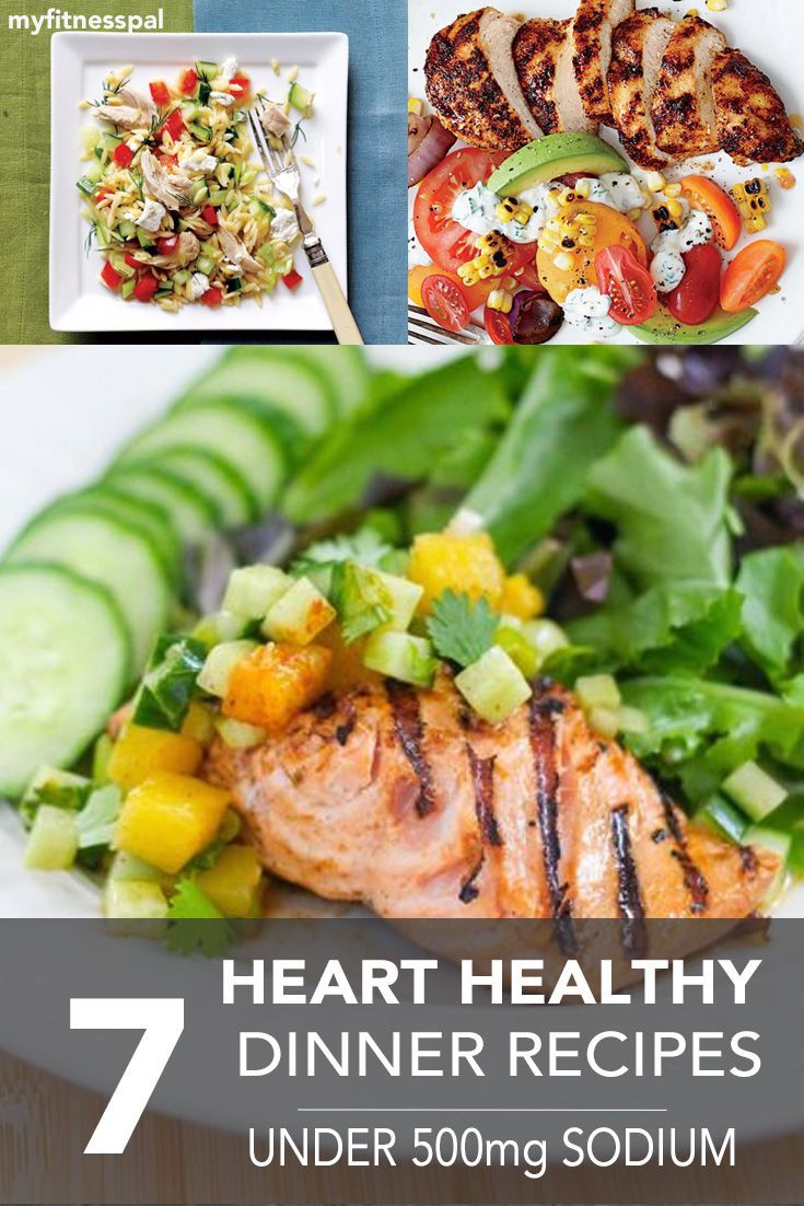 Healthy Dinner Ideas Pinterest
 100 Heart healthy recipes on Pinterest