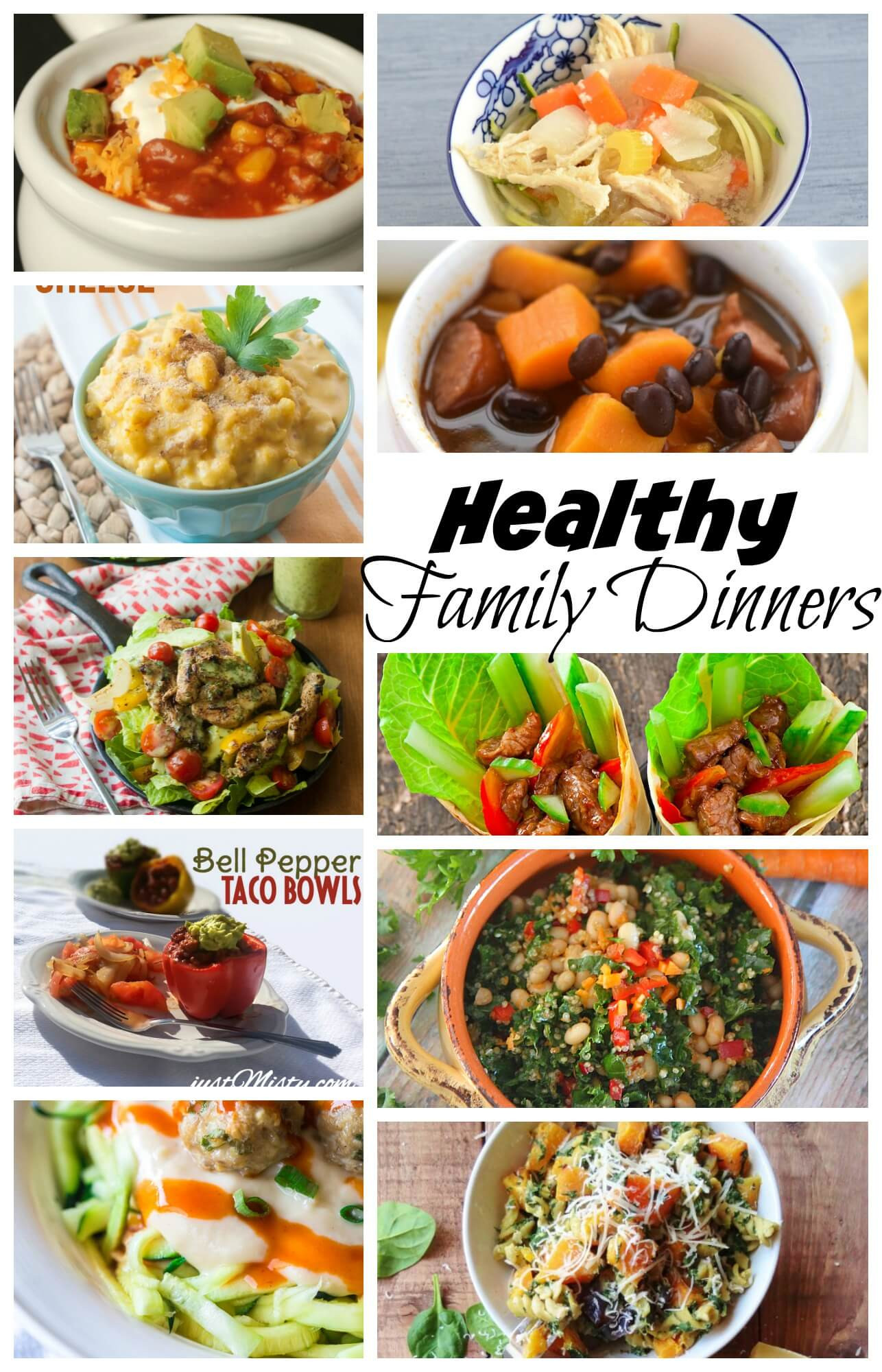 Healthy Dinner Ideas Pinterest
 Healthy Family Dinner Recipes Life Sew Savory