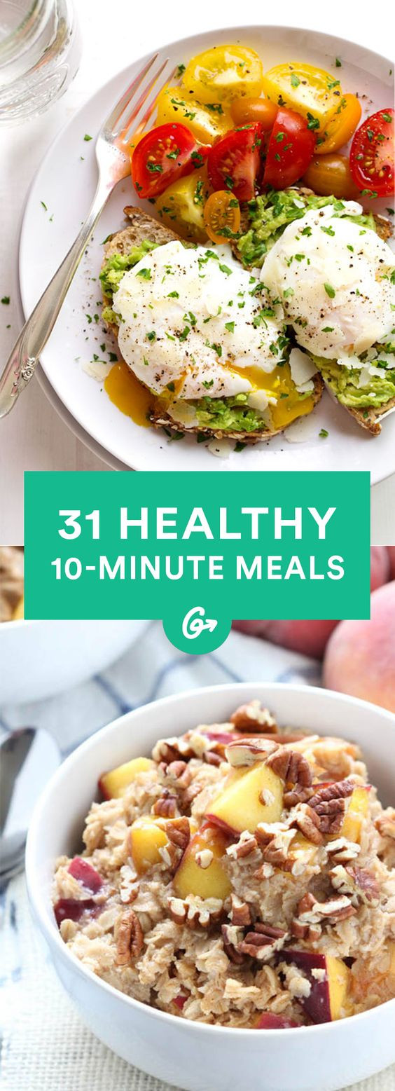 Healthy Dinner Recipes Easy
 31 Healthy Meals You Can Make in 10 Minutes or Less