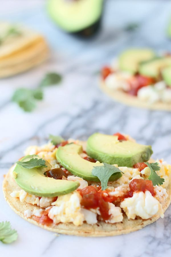 Healthy Egg White Breakfast
 Egg White & Avocado Breakfast Tostadas Cooking for Keeps