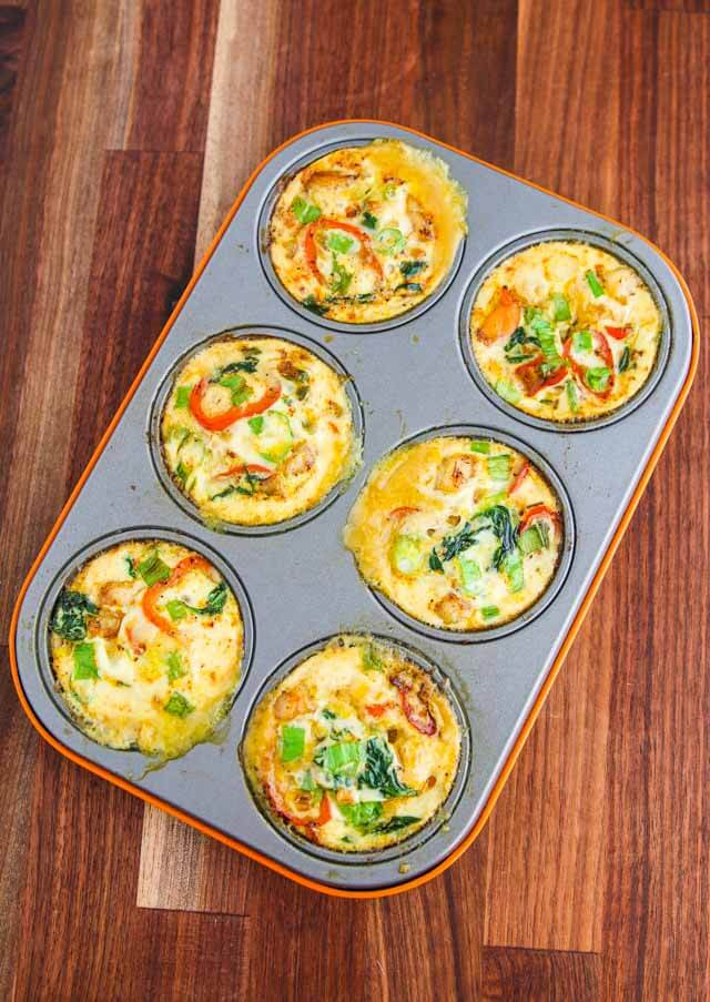 Healthy Egg White Breakfast
 Breakfast Shrimp Egg White Muffin Cups Recipe Jeanette s